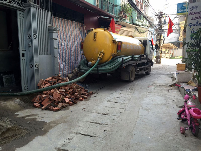 hút bể phốt giá rẻ tại Hải Phòng 