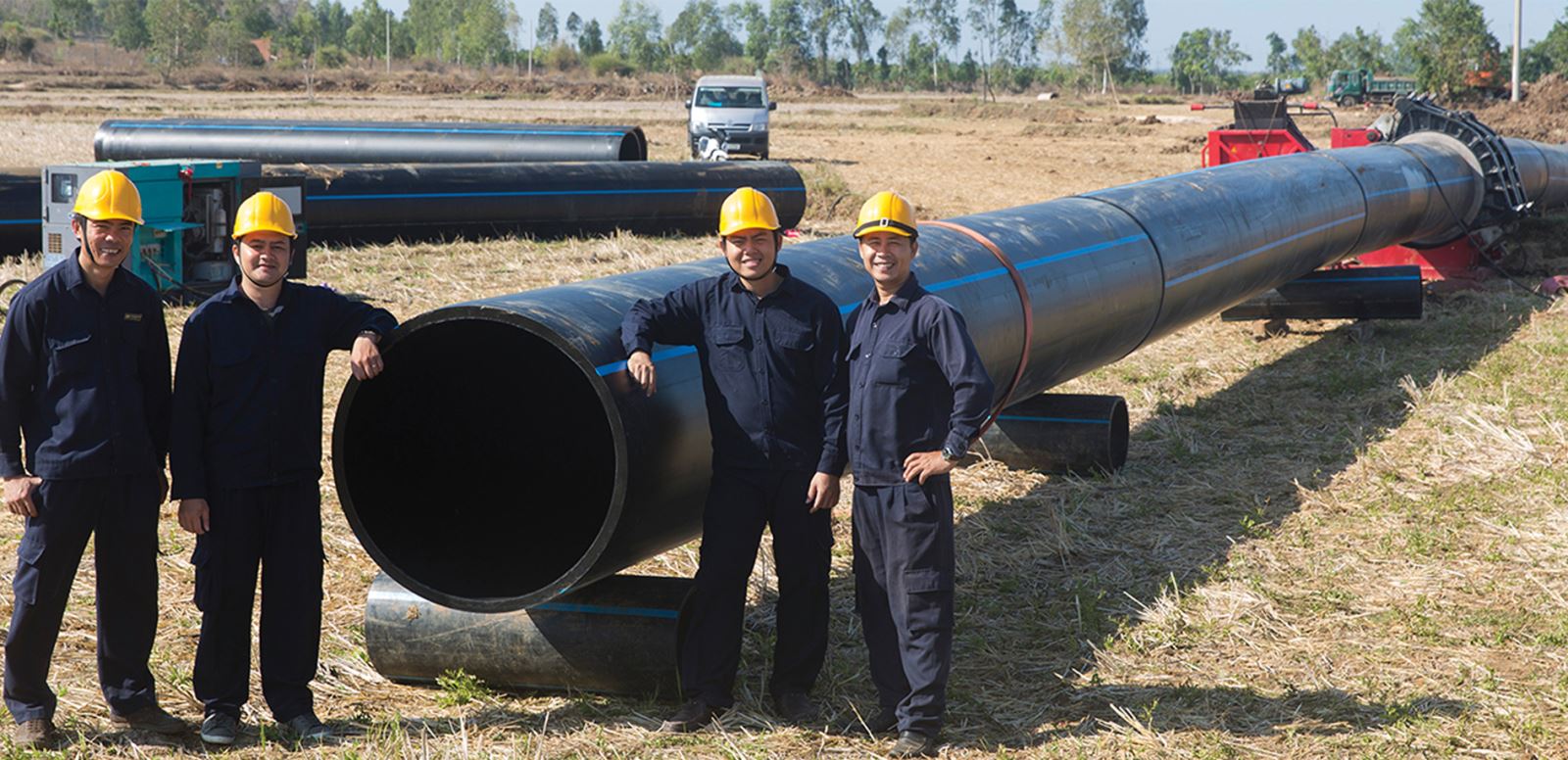 Sửa chữa đường ống nước bị rò rỉ, bục vỡ