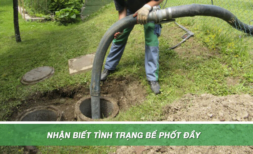 Chất thải sau khi hút được xử lý an toàn, đúng quy định môi trường
