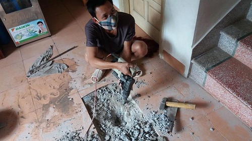 Khách hàng hài lòng sau khi sử dụng dịch vụ dò thoát nước uy tín tại Hải Phòng