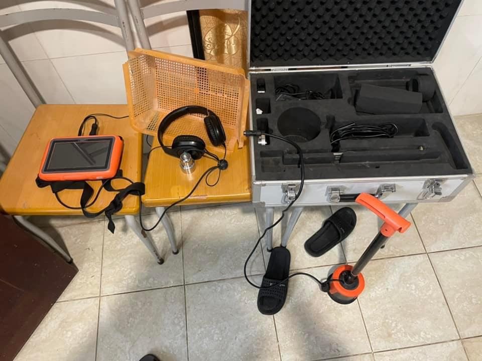 Máy dò rò rỉ đường ống chuyên dụng giúp phát hiện chính xác vị trí rò rỉ nước