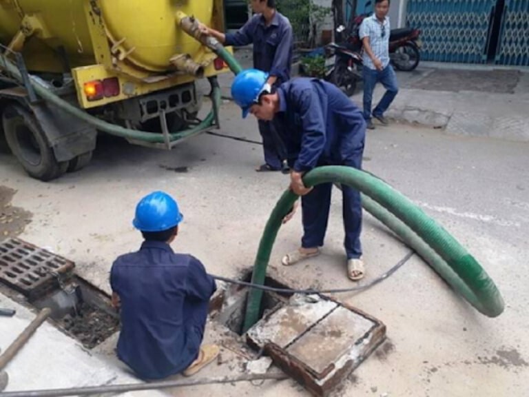 Dịch vụ hút bể phốt tại Thái Bình – có mặt sau 15 phút gọi