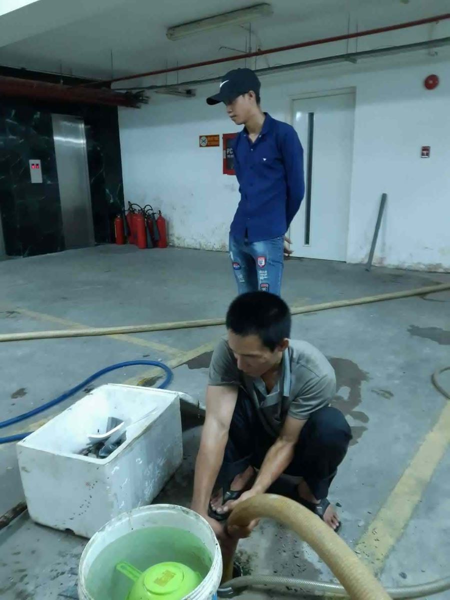 Công nghệ hút hầm cầu bằng chân không không đục phá sạch triệt để