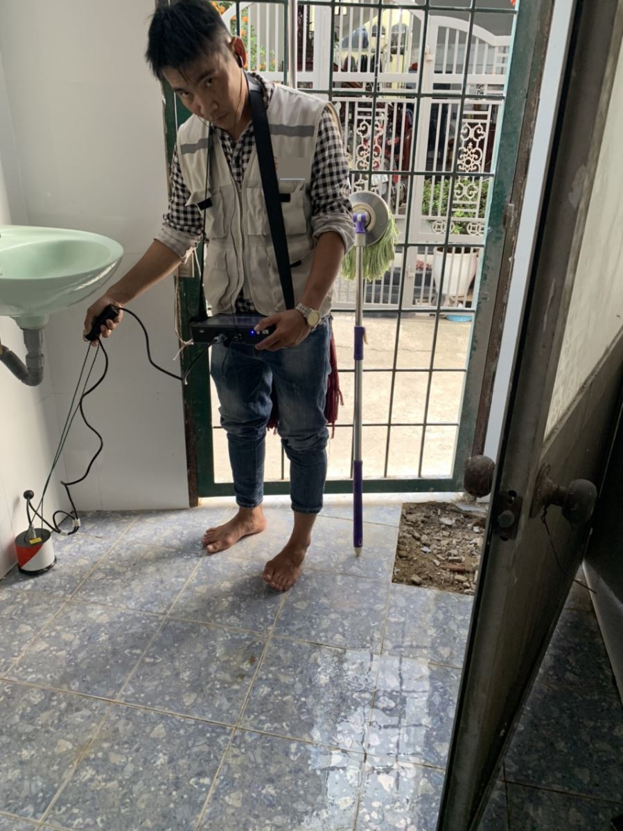 Công ty dò tìm xác định vị trí đường ống nước bể, rò rỉ uy tín