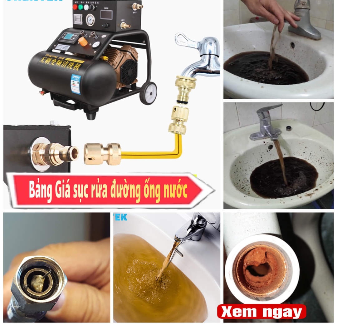 Đường ống dẫn nước không sạch ảnh hưởng trực tiếp đến sức khỏe con người