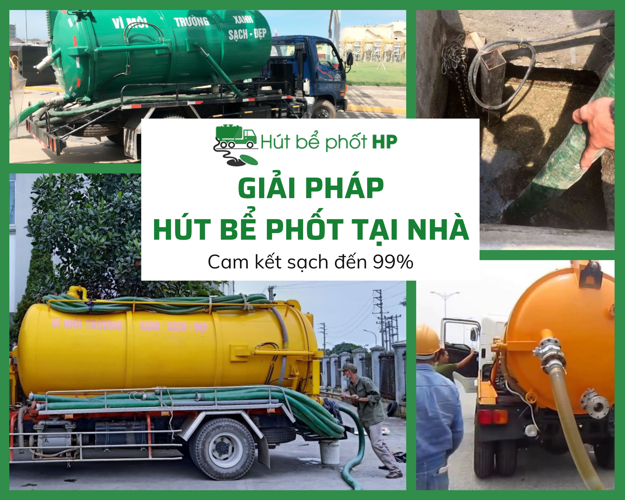 Hút Bể Phốt Tại Hải Phòng, Rẻ, Sạch 100%| GỌI NGAY:  0963.755.722