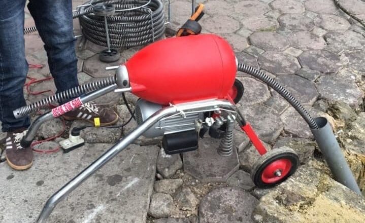 Thông Tắc Bể Phốt Hải Phòng - Thông Tắc Máy Lò Xo Hiện Đại - 0963.755.722