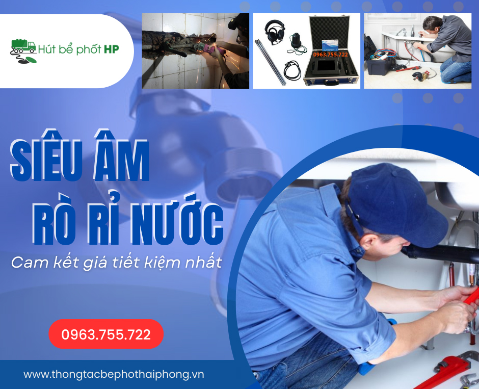 Dịch vụ dò tìm rò rỉ nước tại Hải Phòng - Giá siêu tiết kiệm - Hạn chế đục phá
