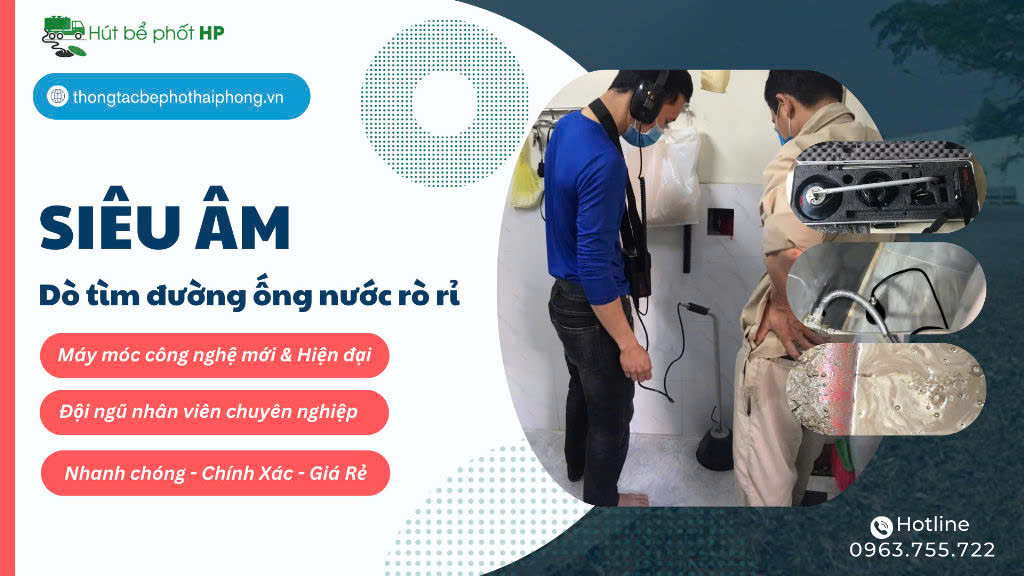 Công ty chuyên siêu âm đường ống nước âm dưới đất tại Quảng Ninh