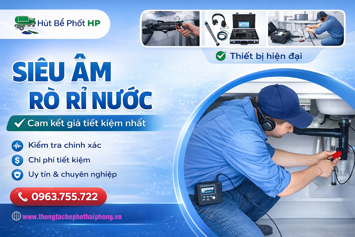 Báo Giá Dịch Vụ Dò Tìm Đường Ống Nước Tại Cát Hải 2026