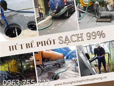 Đơn vị hút bể phốt giá rẻ tại Hải Phòng Uy Tín & Chuyên Nghiệp