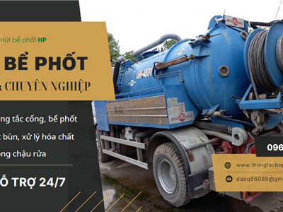 Giá hút bể phốt tại Hải Phòng là bao nhiêu?