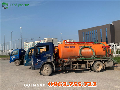 Hút bể phốt tại Hải Phòng, xử lý triệt để, giá rẻ CỰC SHOCK