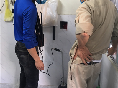 Siêu âm đường ống nước âm dưới đất chính xác nhanh chóng tại Hải Phòng