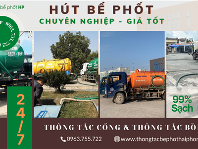 Dịch vụ thông tắc cống tại Hải Phòng giá rẻ nhất (MỚI NHẤT 2023)