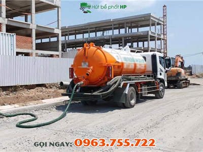 Hút bể phốt giá rẻ tại Hải Phòng | Cam kết sạch 99%