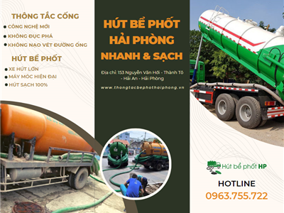 Bảng báo giá hút bể phốt, hút bể phốt bao nhiêu tiền 1 khối?