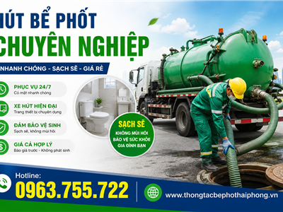 Dịch Vụ Hút Bể Phốt Tại Hải Phòng  Uy Tín Giá Tốt 2026